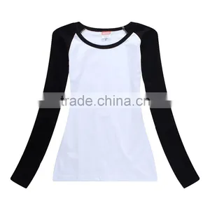 Long Sleeve Thick Sublimation t Shirt Design Wholesale Blank Maternity t Shirts thumbnail-2