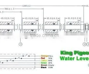 Wired Water/Oil Level Sensor WL-04 thumbnail-4