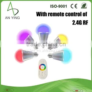 Smart LED Bulb With Remote Control For Intelligent Home System, 16 000 000 Kinds Color of Light-changing Smart LED Bulb thumbnail-1