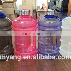Cheapest Factory Price 2.2 Liter Clear Plastic Water Jugs With Lids/Water Jug With Side Handle/Drinking Water Plastic Bottle thumbnail-1