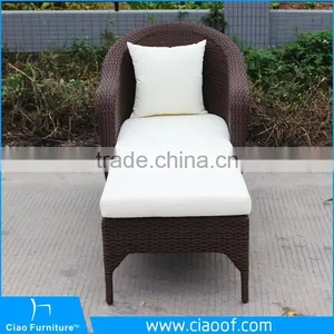Outdoor Hotel Rattan Pool Lounger Bed thumbnail-3