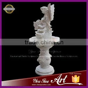 Oudoor Garden Marble Fountain With Girls thumbnail-2