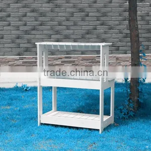 WPC Garden Decoration Flower Shelf thumbnail-2