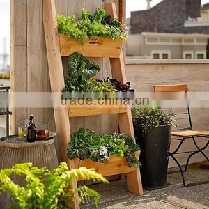 Wooden Vertical Garden Shelf thumbnail-1