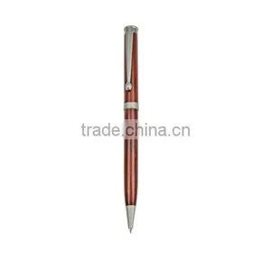 Wooden Twist Action Stylus Ballpoine Pen thumbnail-1