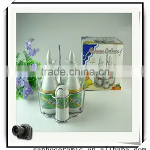 Cheap Ceramic Pot And Salt Pepper Shaker Dinnerware Set AB Grade thumbnail-1