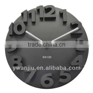 Supply Creative Fashion Three-dimensional Digital Wall Clock thumbnail-1
