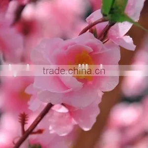 Blooming Tree Top Quality Factory Indoor Decoration Artificial Peach Tree thumbnail-3