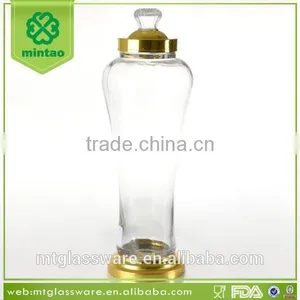 3L 3.8L 5.6L Ginseng Wine Bottle With Metal Rack, Wine Glass Bottle thumbnail-1