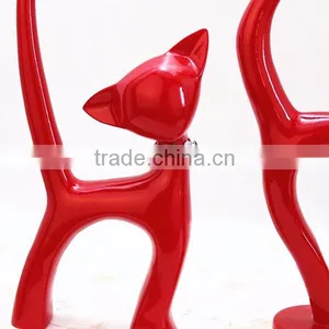 Wedding Gifts Lovely Dancing Lucky Cat Figurine Craft thumbnail-5