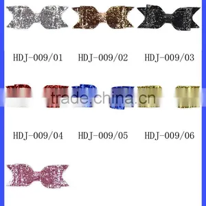 New Style Silver Sequin Hair Bow Clips for Baby Girl thumbnail-6