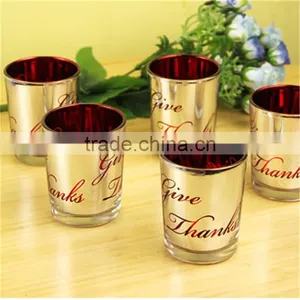 Mercury Glass Candle Holders Wholesale 2015 New Glass Candle Holder thumbnail-3