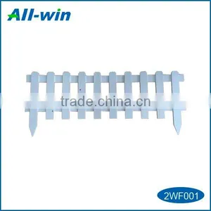 Wooden Garden Fence, Timber Picket Fence With Extended Spiked End Sections thumbnail-2