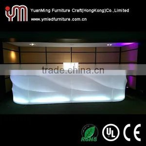 Color Change Led Counter Bar Table,Remote Control Illuminated Led Bar Counter thumbnail-2