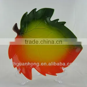 Ceramic Plates Leaf Shape thumbnail-1