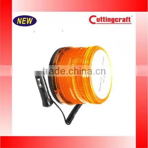 12/24V Car Truck Roof Warning Flashing Strobe Beacon Emergency Light Amber 72LED thumbnail-5