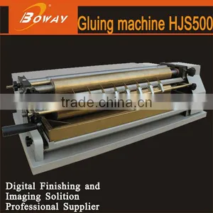 BOWAY HJS500 Automatic Water Replenishing Hot Animal Glue Gluing Machine thumbnail-1