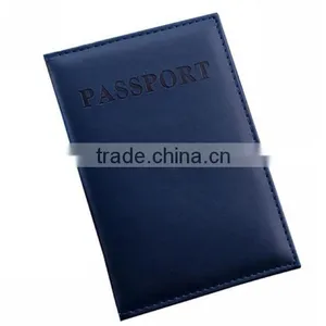 New Universal Womens Mens PU Leather Passport Holder Cover Ticket Protector Case thumbnail-1