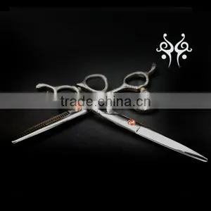 QJ-HS162 Barracuda Hair Scissors Sketching Pattern Magnificent thumbnail-3