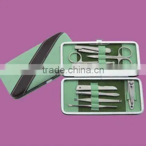 9pcs Manicure Set With PU Case thumbnail-1