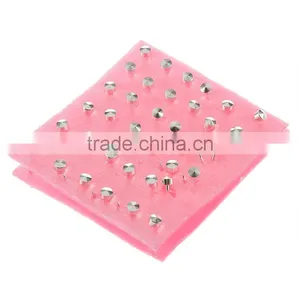 Professional Steel Ear Nose Navel Body Piercing Gun 72pcs Studs Tool Kit Set thumbnail-1