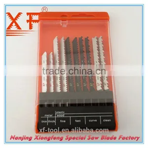 10PCS Plastic Box Bi Metal HSS T-shank Jig Saw Blades thumbnail-2
