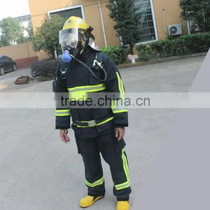 2016 New Factory Direct Sale CE and NFPA Firemen Fire Fighting Protective Fire Suit Manufacturer thumbnail-5