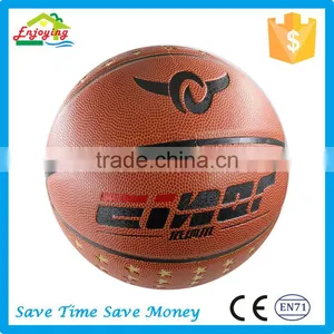 Professional Standard 8 Panel Brown Match pu Basketball for Men thumbnail-3