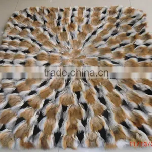 Luxury Geniue Fox Fur Carpet thumbnail-1