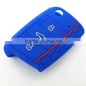 Multifunctional Direct Manufacturer Car Key Cover Case for vw With Multi Colors thumbnail-1