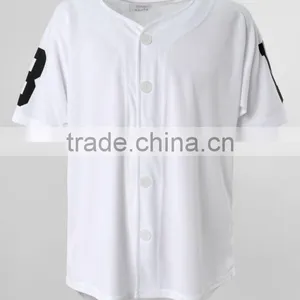 Adult Custom Dry Fit Baseball Jersey Moisture Wiking Uniforms thumbnail-1