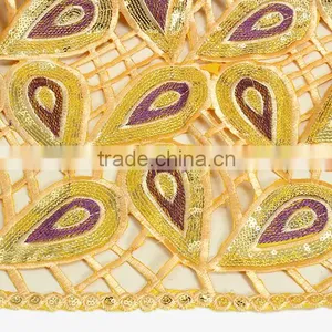 Top Grade Indian Raw Silk George Wrappers Nigerian George Wrappers thumbnail-6