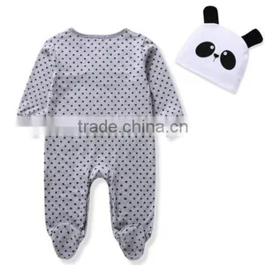 2017 New Fashion Wholesale Newborn Summer Baby Clothes Sleepwear Cotton Family Christmas Cheap Kids Children Pajamas thumbnail-2