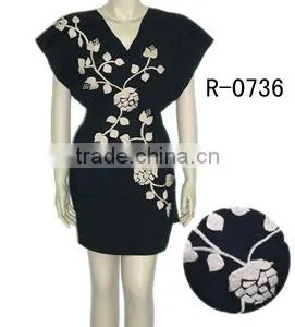 Ladies Fashion Dresses Embroidery thumbnail-1