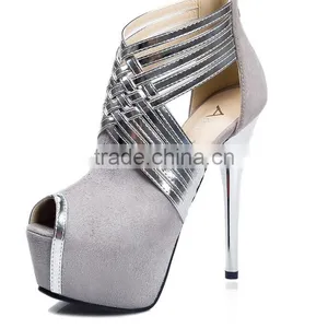 Zm50399b Europe Fashion Shoes Lady Slim Women High Heel Sandals thumbnail-6