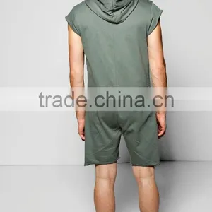 New in Tracksuit for Men Army Green Short Sleeves Suits Custom Your Own thumbnail-2