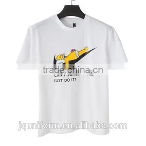 2016 New Design Wholesale Plain White 100% Cotton t Shirts for Men thumbnail-1