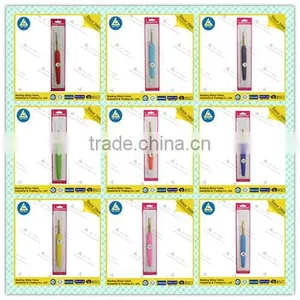 Waterproof Safe Aluminum Crochet Needles With Plastic Handle thumbnail-2