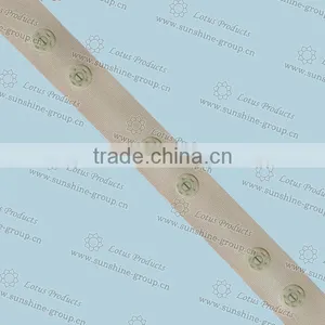 Colored Plastic Snap Button Tape for Garment, Polyester Tape, Press Snap Button thumbnail-2
