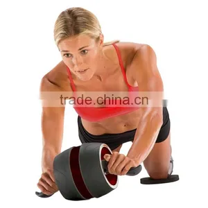 Ab Carver Pro Workout Perfect Fitness Core Abdominal Ripper Exercise High Quality AB Wheel Roller thumbnail-1