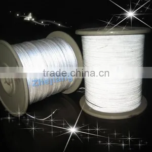 Reflective Yarn for Knitting Machine Grey Reflective Yarn Retro Reflective Yarn thumbnail-1