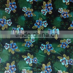 2014 New Flower Design KS Korea Velvet Printed Gilding Fabric,four Way Stretch Velvet,high-class Fashion Velvet Garment 6st thumbnail-1