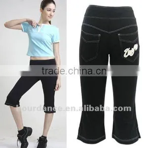 Adult 3/4 Capri Jazz Pants thumbnail-1