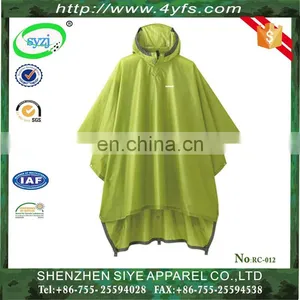 Waterproof Soft Polyester Full Length Raincoat Rainsuit Motorcycle Used Wholesale Raincoats thumbnail-1