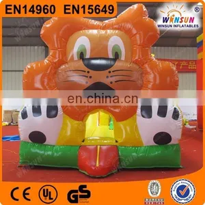 China Standard Quality Inflatable Lion Inflatable Slide on Sale thumbnail-3