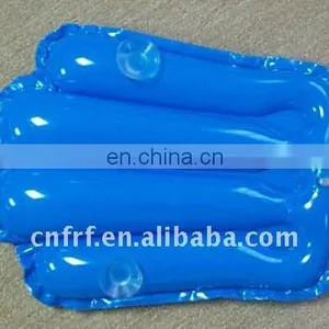 Inflatable Bath Pillow With Plastic Sucking Disc thumbnail-1