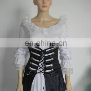 Halloween Cheap Sexy Girls Female Women Pirate Fairy Costumes WC-0008 thumbnail-1