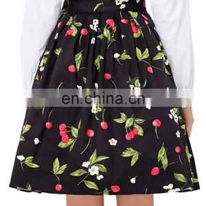19 Colors ! Grace Karin Cheap Occident Short Women Vintage 50s Retro Cotton Printed Skirt CL6294-5# thumbnail-4