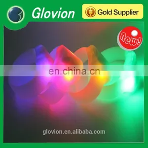 High Quality Remode Control LED Silicone Bracelet for Party thumbnail-3