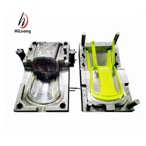 Cheap Injection Molding Plastic Chairs Mould With Back Insert thumbnail-3